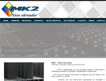 Tablet Screenshot of mk2pisos.com.br